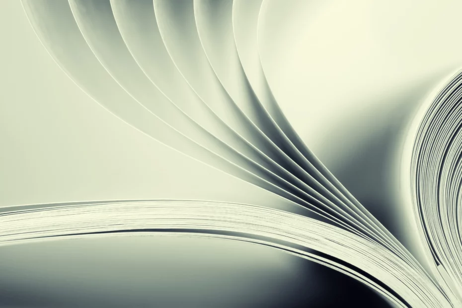 images of pages opening