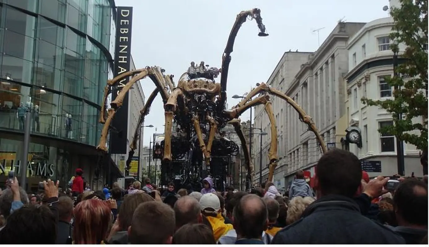 image of Liverpool street during European capital of culture event