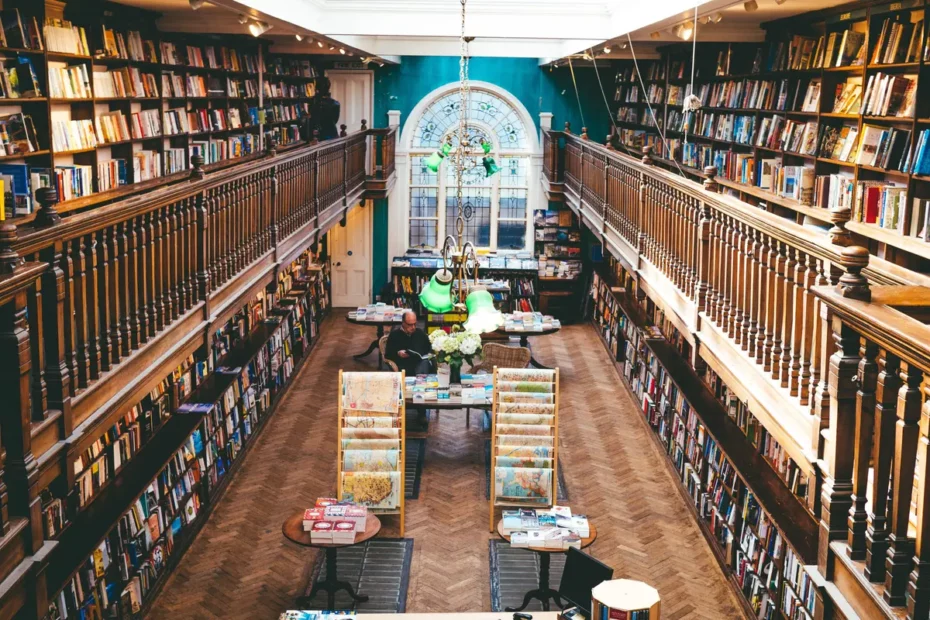 interior of library